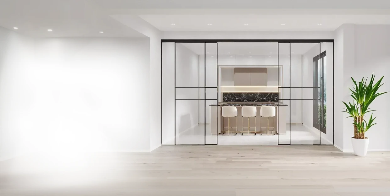 Стеклянные перегородки Loft от производителя