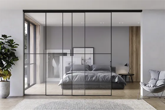 Перегородки с каскадным открыванием